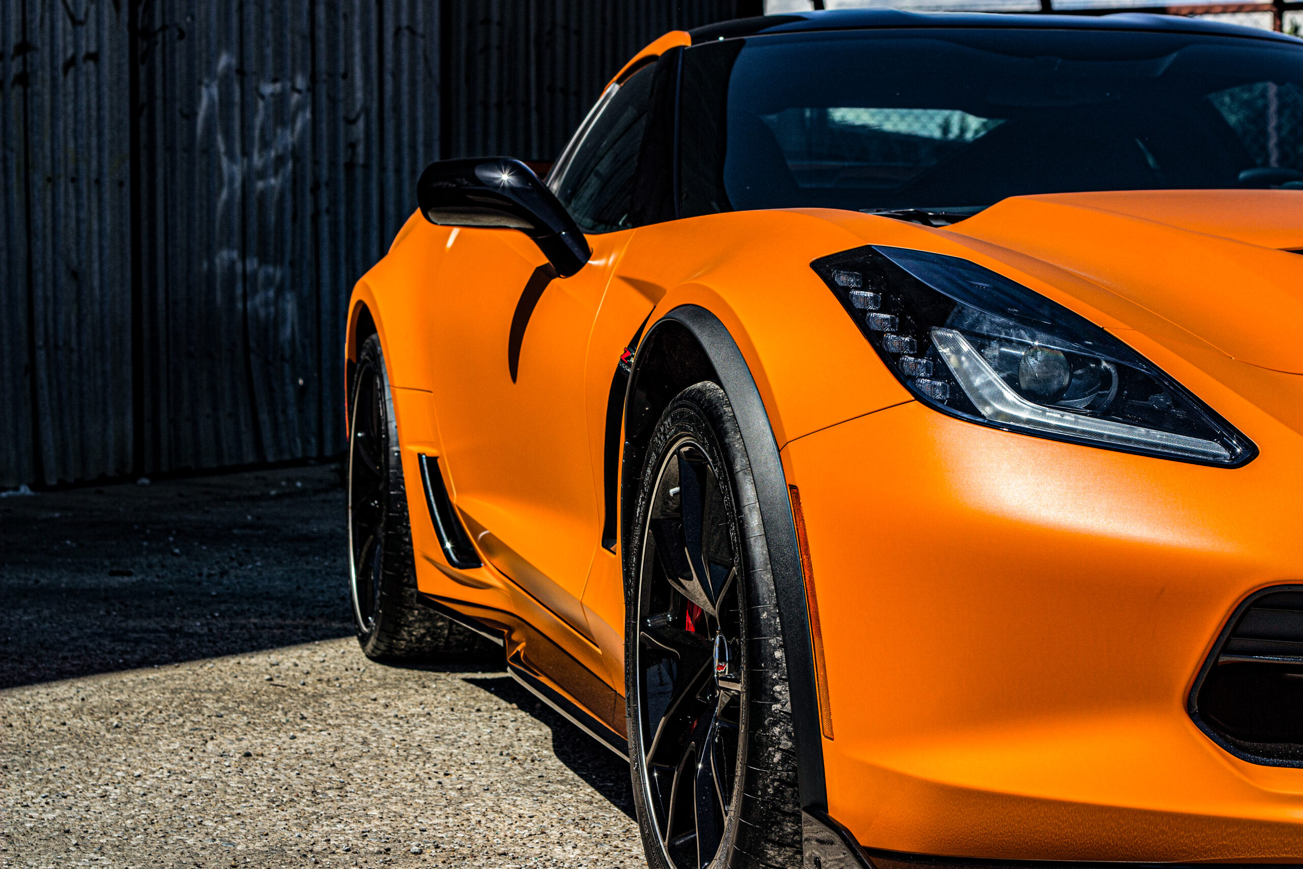 Whataburger Matte Orange Corvette IMG_7128